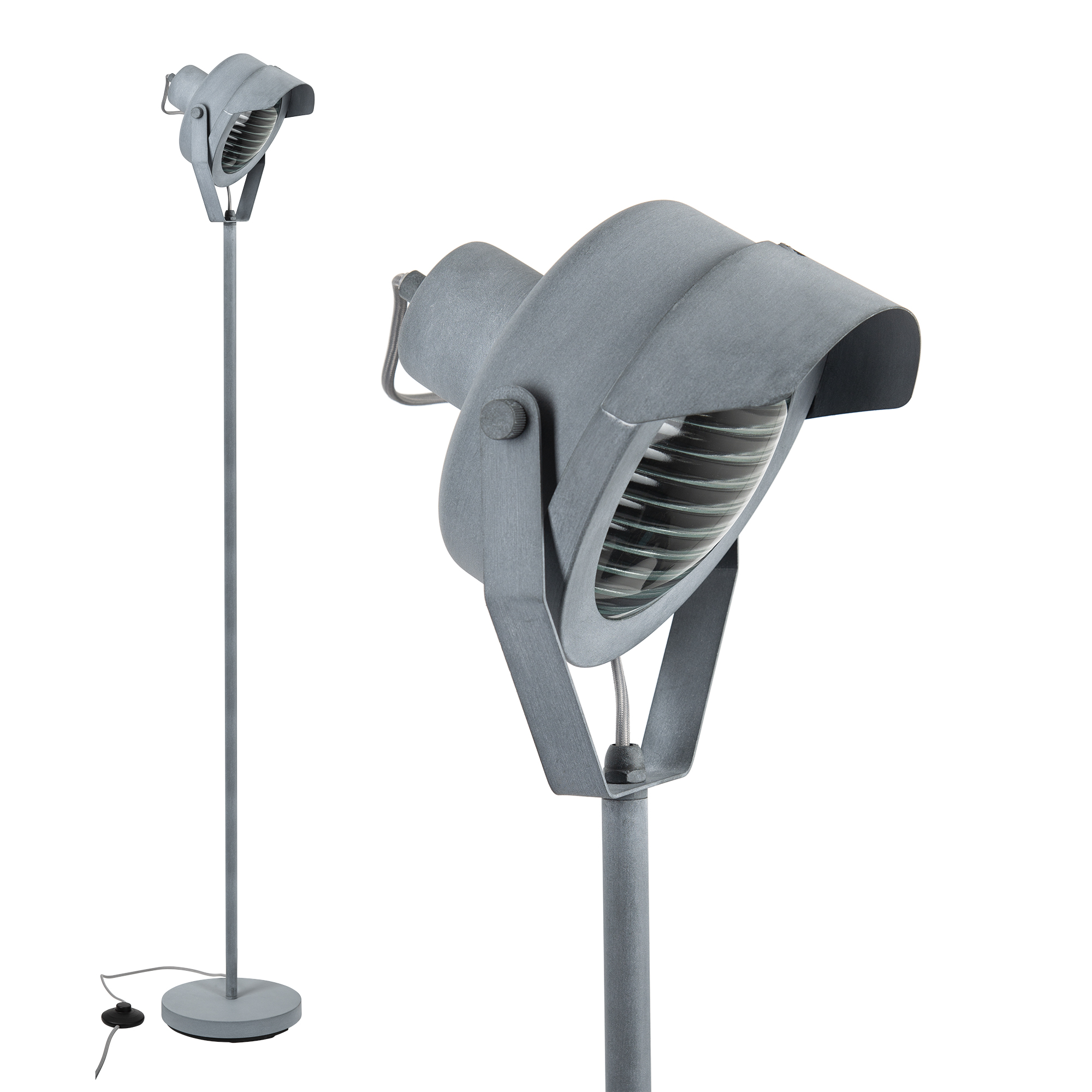 Stage vloerlamp grijs Stage vloerlamp grijs
